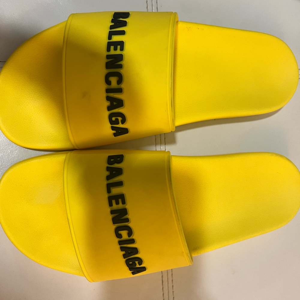 Authentic Balenciaga slide sandals